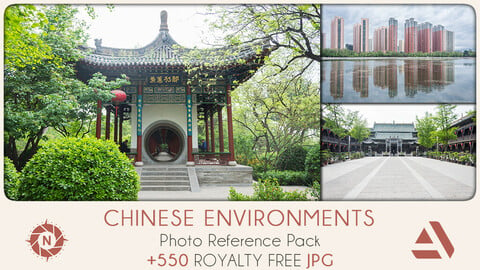 Photo Reference Pack: Chinese Environments