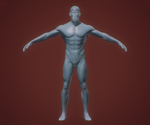 ArtStation - Base Mesh Male Body | Resources