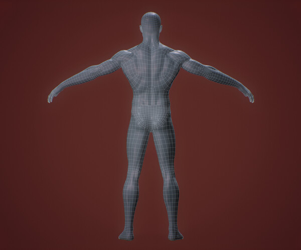 ArtStation - Base Mesh Male Body | Resources