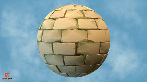 Stylized Castle Wall