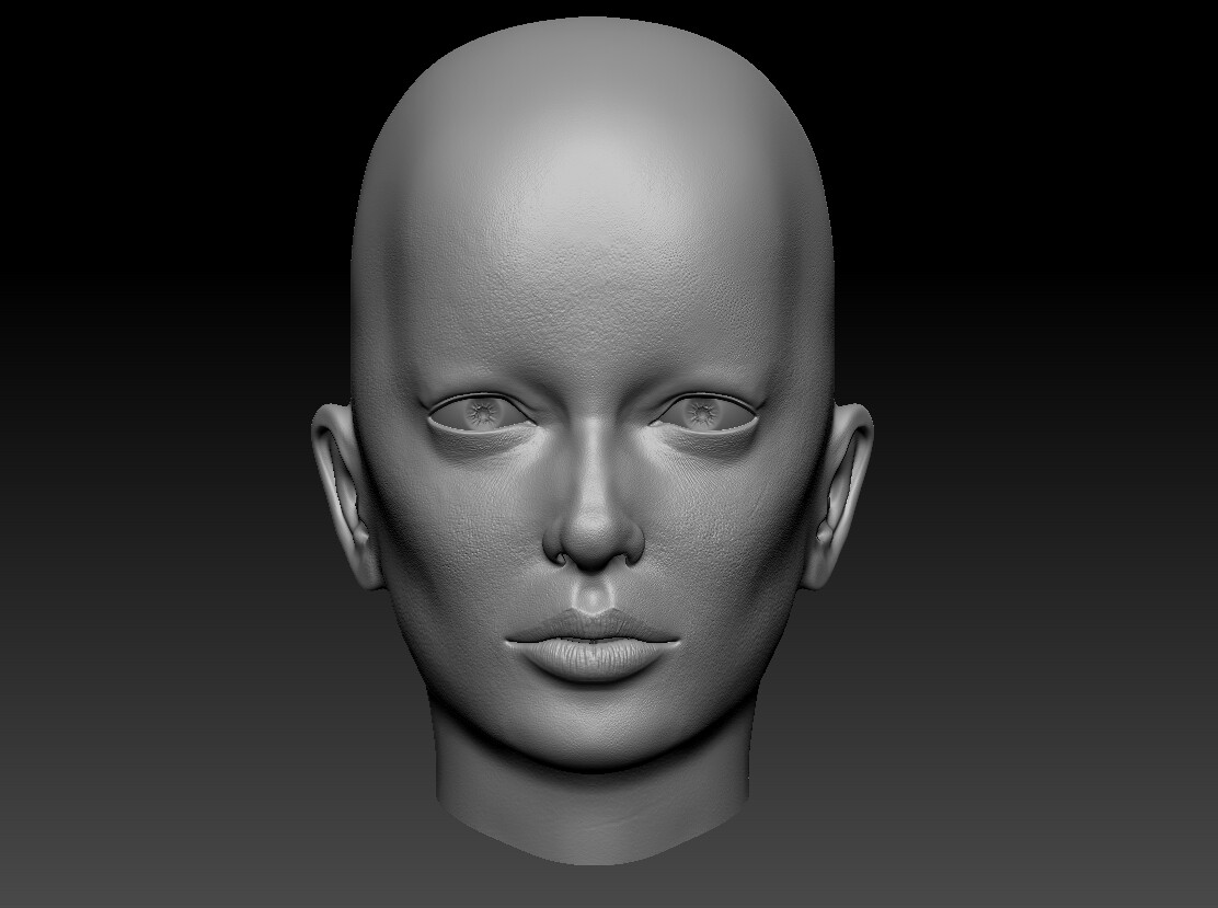 ArtStation - Head Female detail | Resources