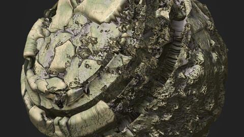 Rock .sbsar pbr substance painter material.