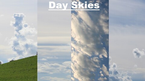 Sky Replacement Day Skies (128 Skies!!!)