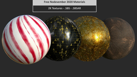 Nodevember 2020 - Free material pack