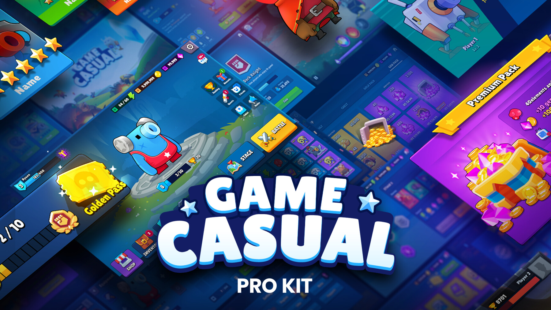 GUI Pro Kit - Casual Game