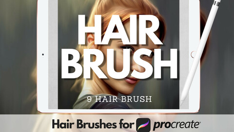 Hair Brushes for Procreate