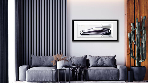 AUTOMOTIVE PRINT - SCULPT