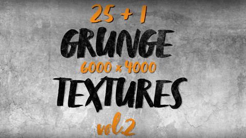 25 HD Grunge textures and backgrounds vol.2