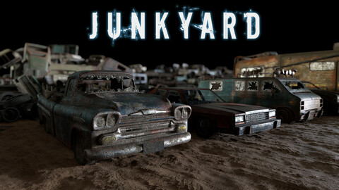 Junkyard - RAW (LowPoly)