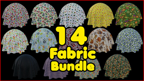 14 High Quality Fabric Material Bundle