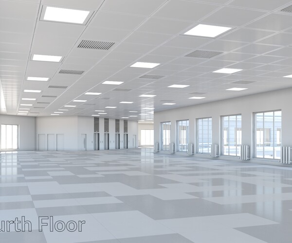 ArtStation - Office Building Interior And Exterior | Resources