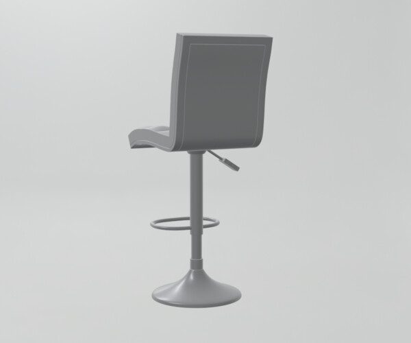 ArtStation Bar Stool Game Assets