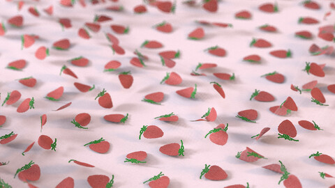 Strawberry patern