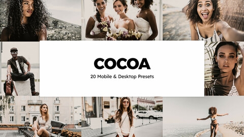 20 Cocoa LUTs and Lightroom Presets