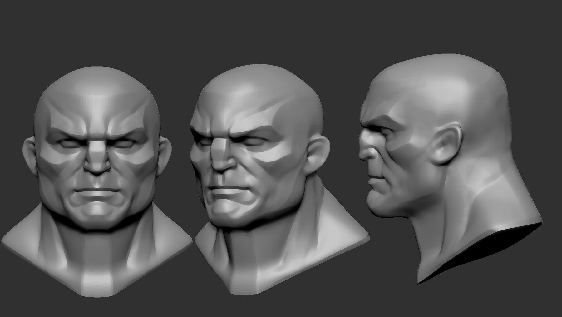 Artstation - Comic Head Basemesh 