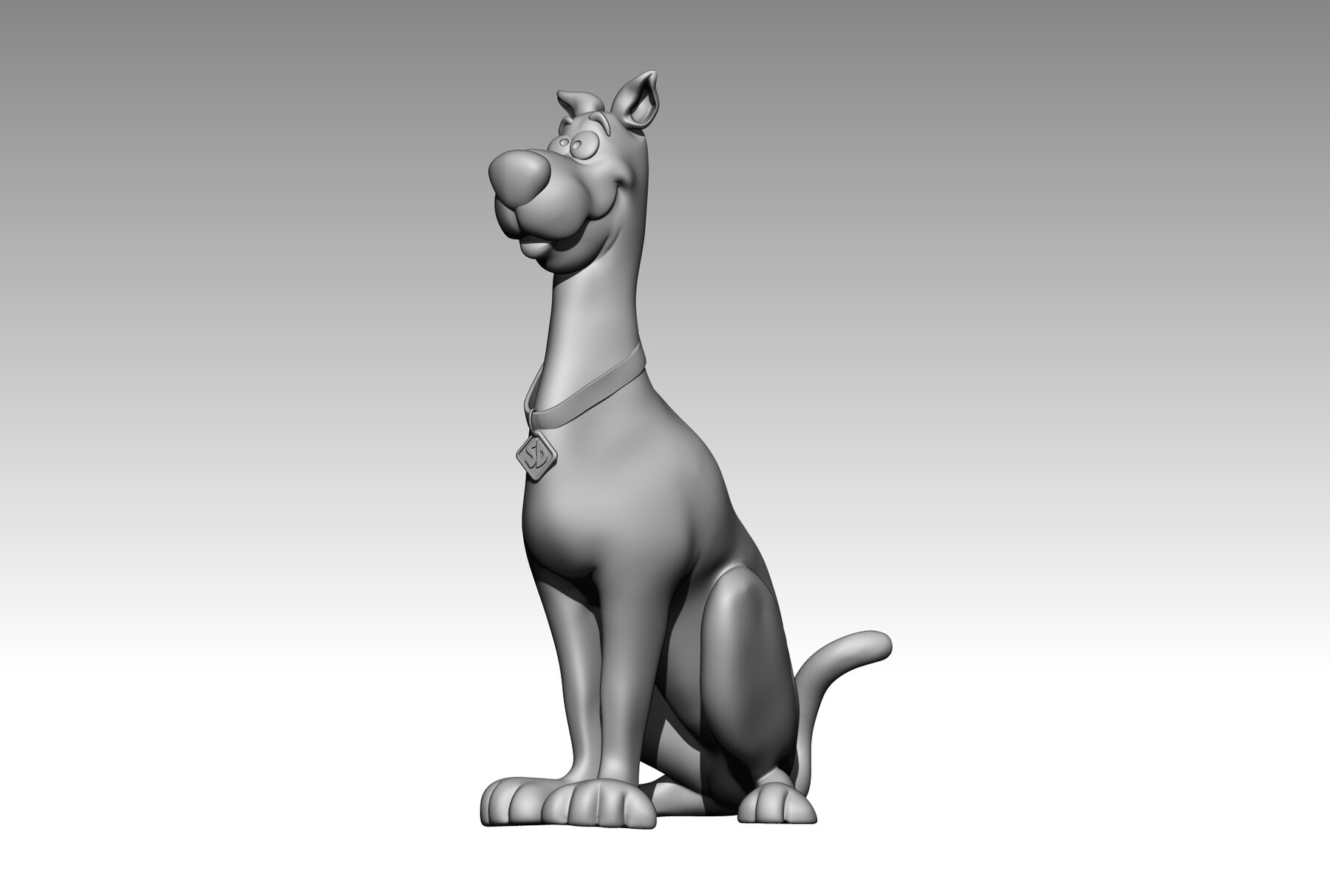 ArtStation - Scooby Doo sitting | Resources