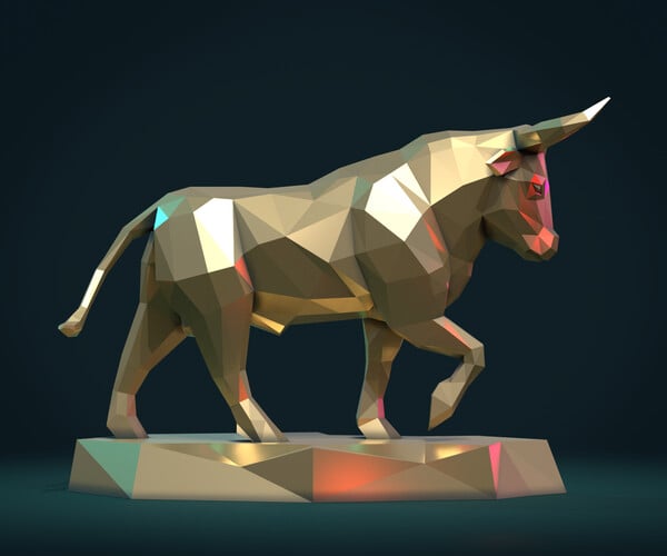 ArtStation - Bull Sculpture | Resources