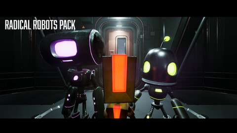Radical Robots Pack - Unreal Engine 4