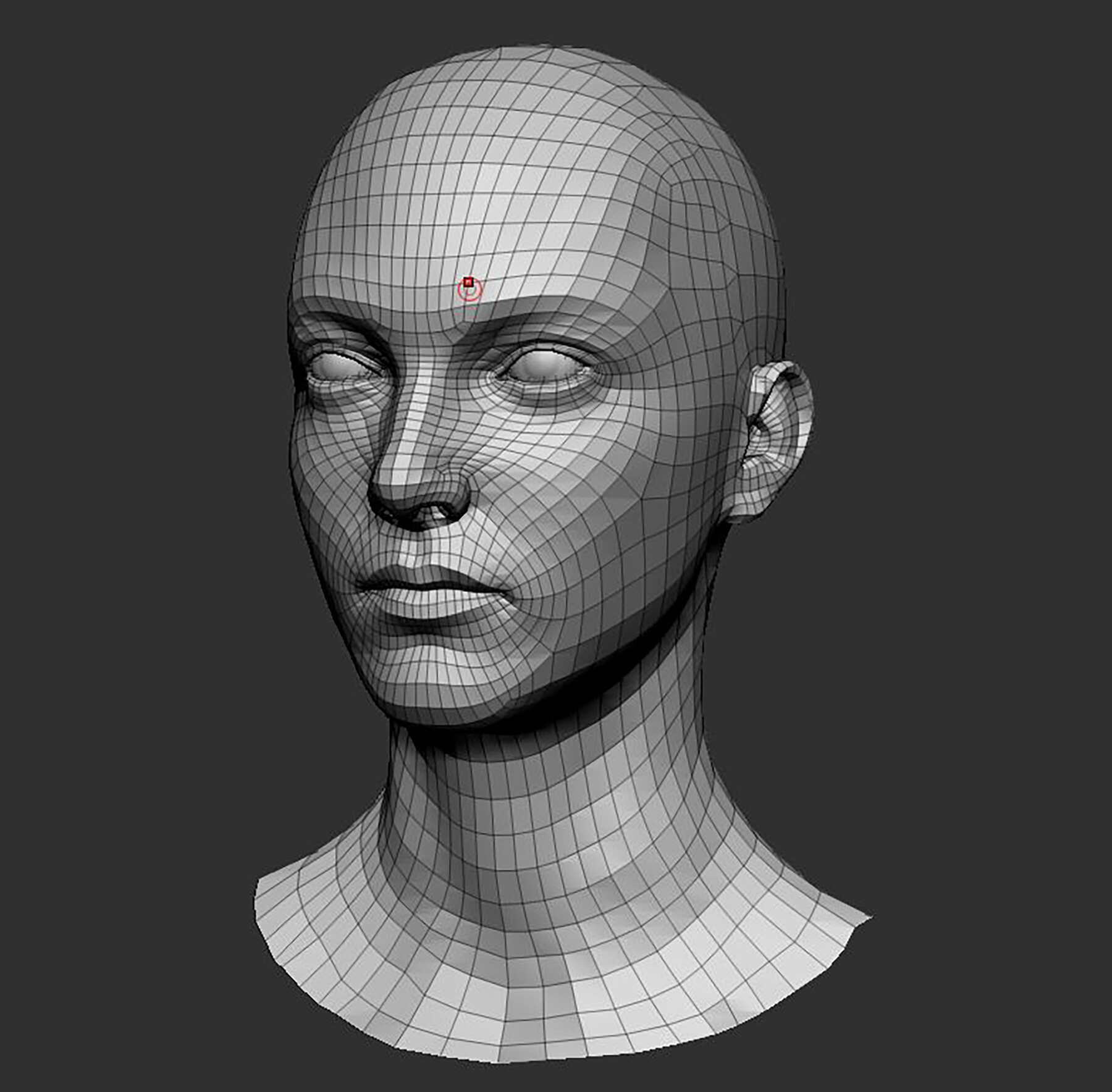 low poly zbrush
