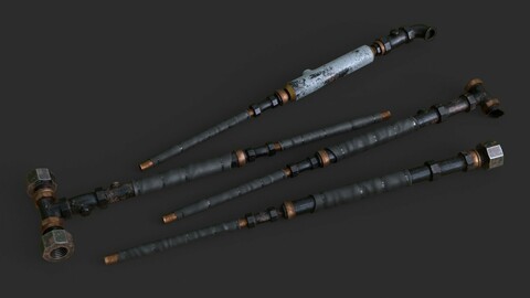 Plumbing Pipes Weapons Pack