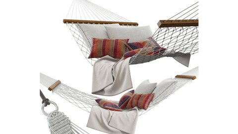 Knitted hammock