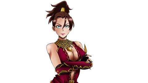 Character concept art/Anime