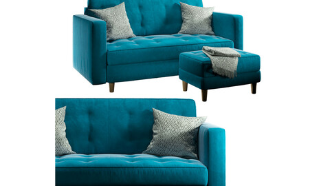 Sofa Form Sofa Eiffel Pouf Trocadero