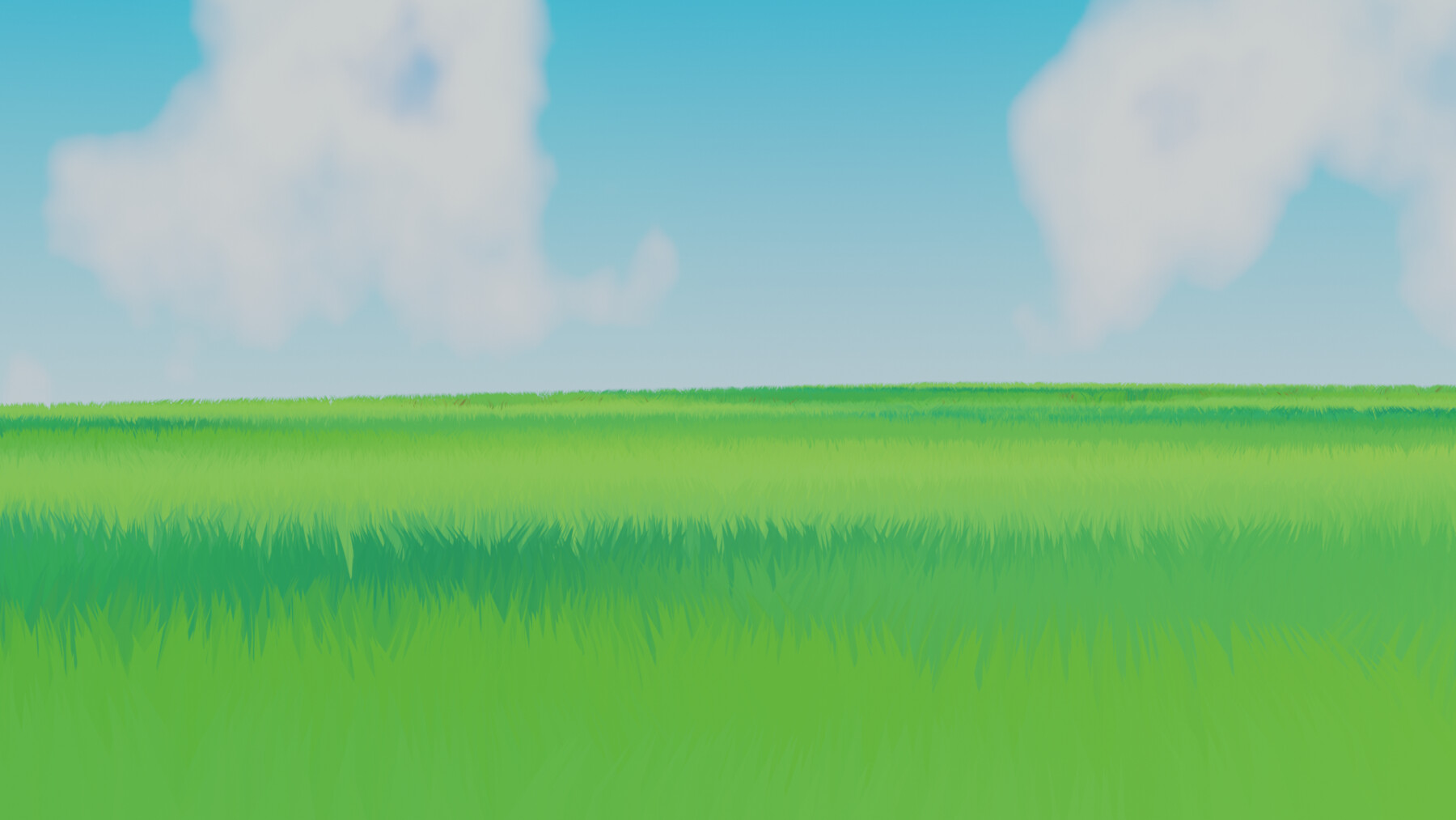 ArtStation - Anime / Toon - Grassfield Landscape | Resources