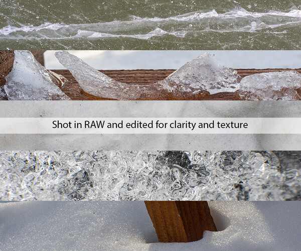 ArtStation - Snow and Ice Reference Pack | Resources