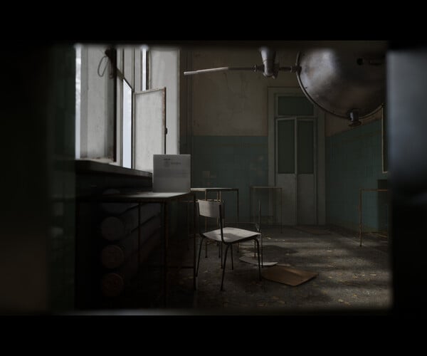 ArtStation - Abandoned Asylum [UE4] | Game Assets