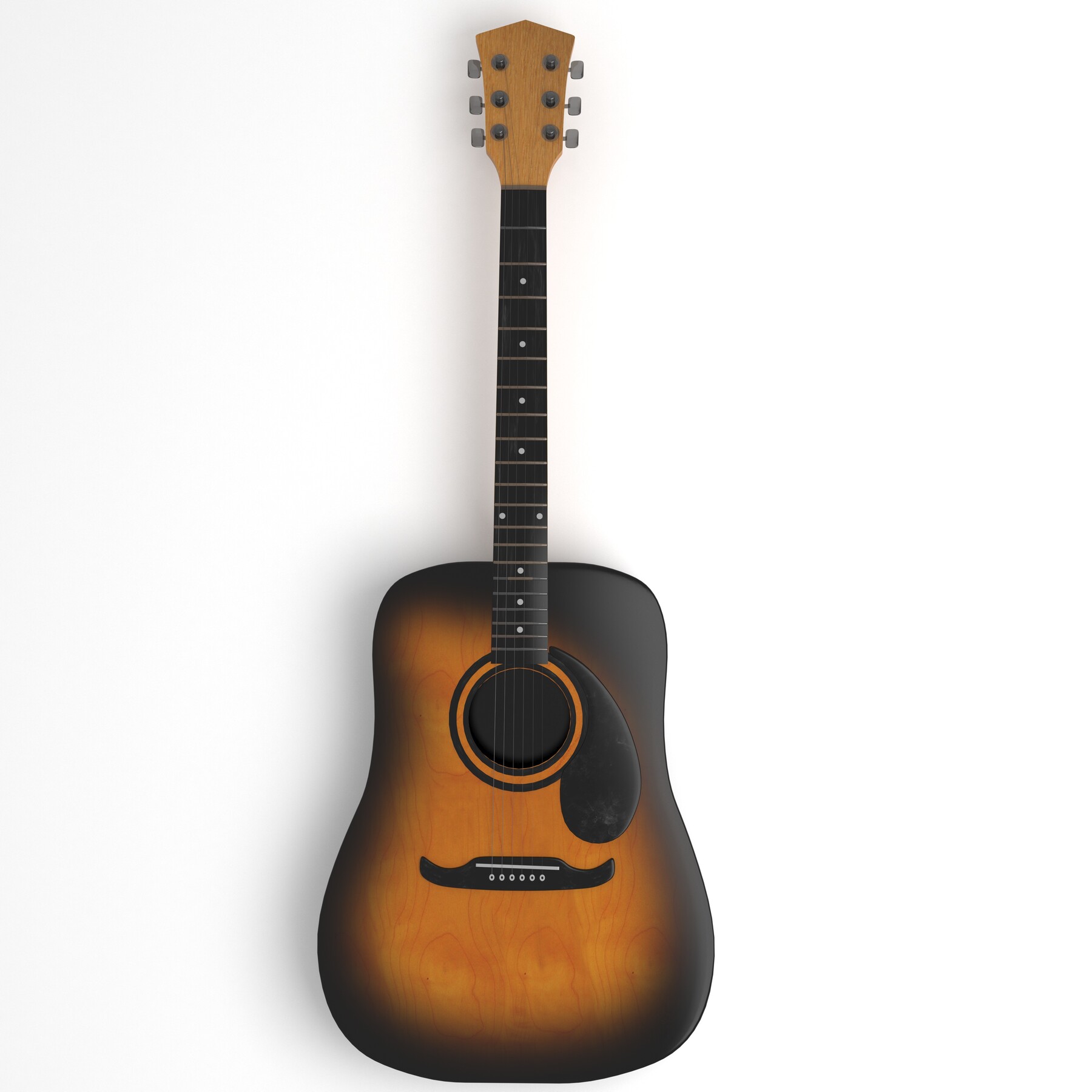 ArtStation - Acoustic Guitar | Game Assets