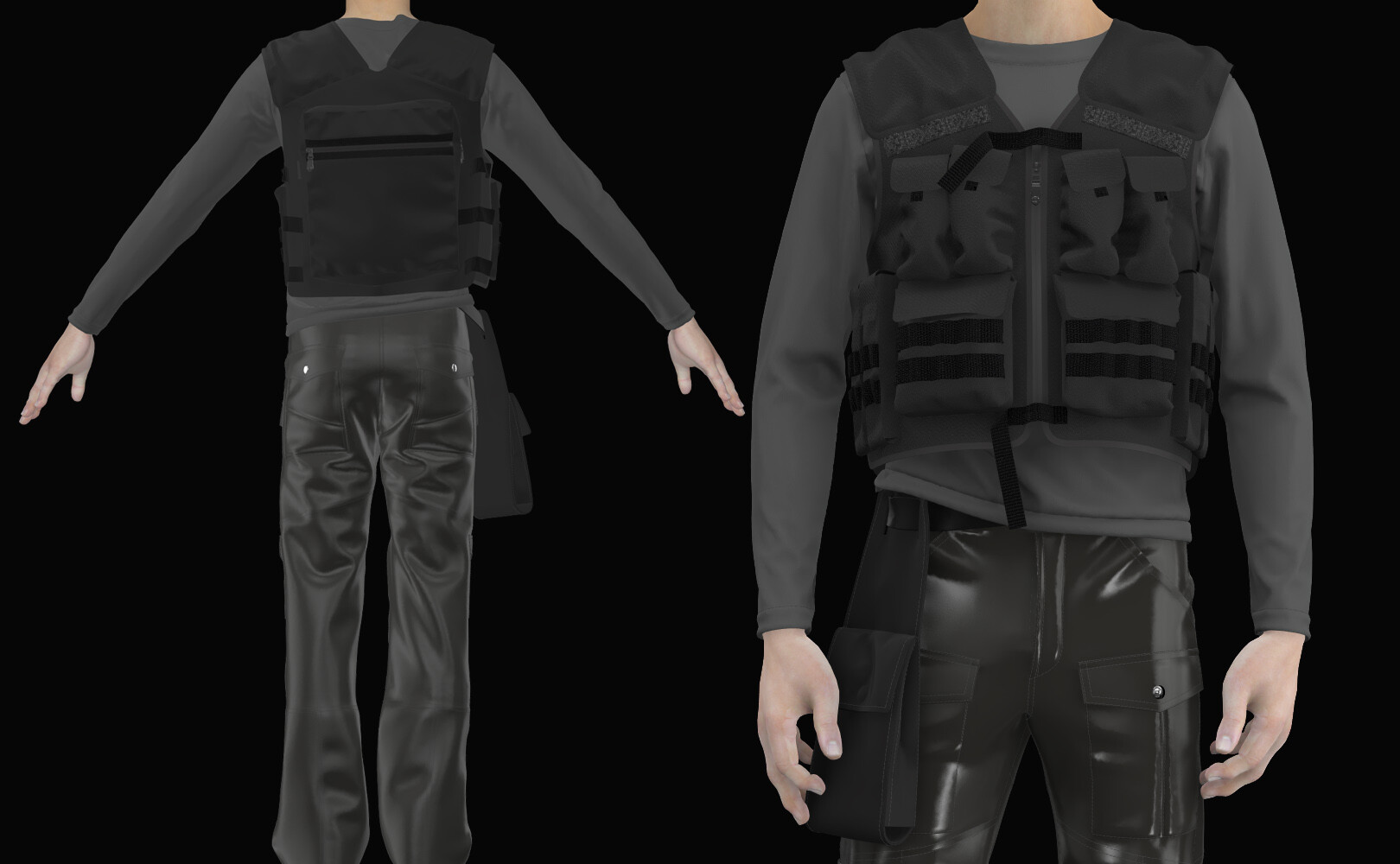 ArtStation - Male suite for standart Clo 3D Avatar Male_V1. MD and CLO ...