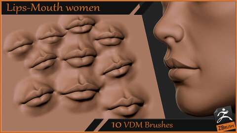 Lips Mouth women VDM