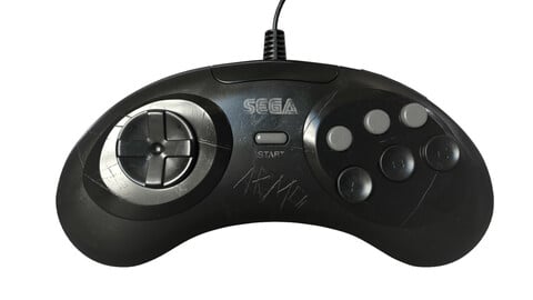 Sega Controller 3D Model