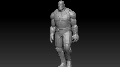 Thanos - Animated Rigged character