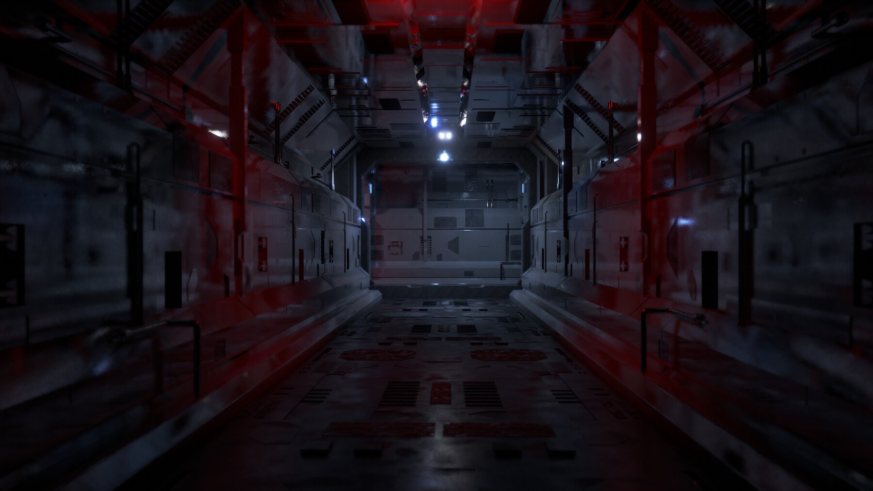 ArtStation - Dark Sci-Fi Corridor | Resources