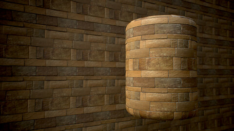 Sandstone Wall Material