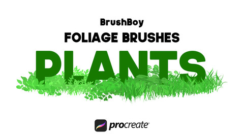 Procreate Foliage Brushes - Plants