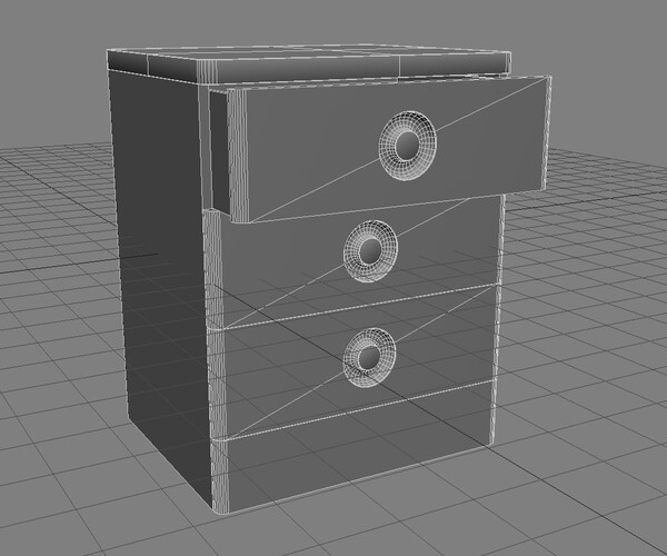ArtStation Chest Of Drawers Game Assets