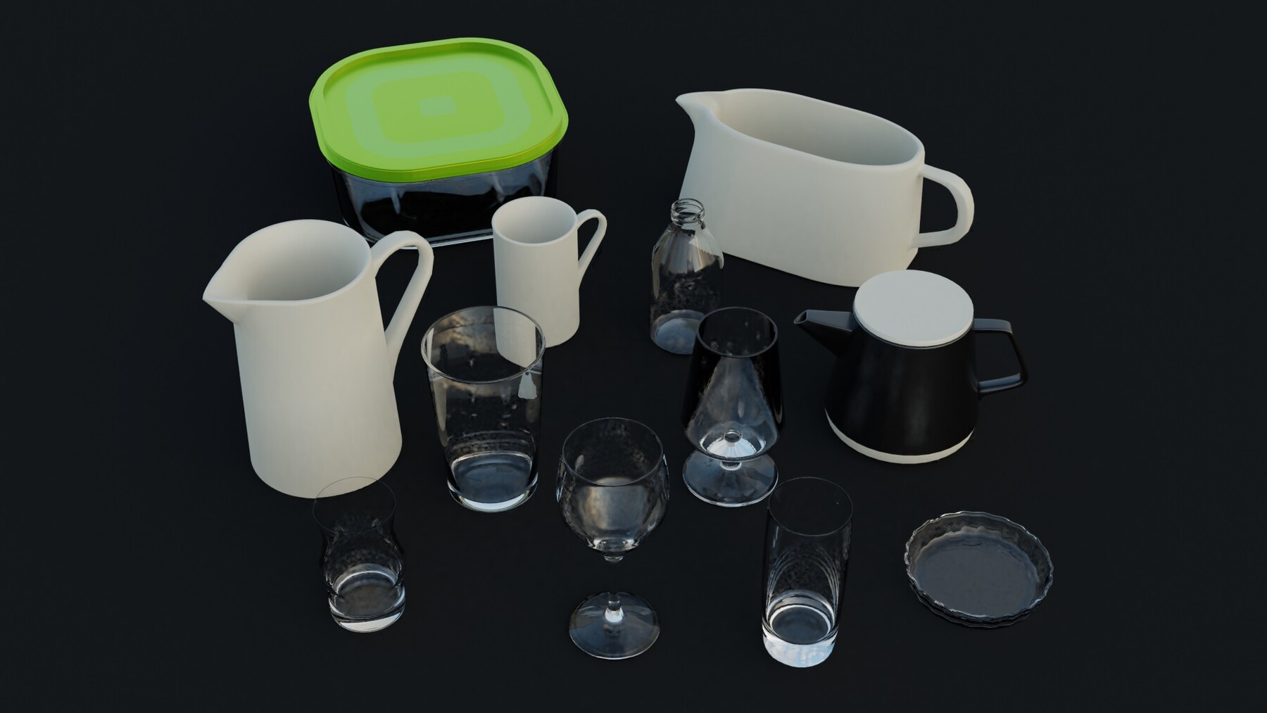 ArtStation Kitchenware Pack 1 Game Assets