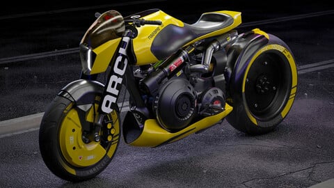 Cyberpunk ARCH Motorcycle