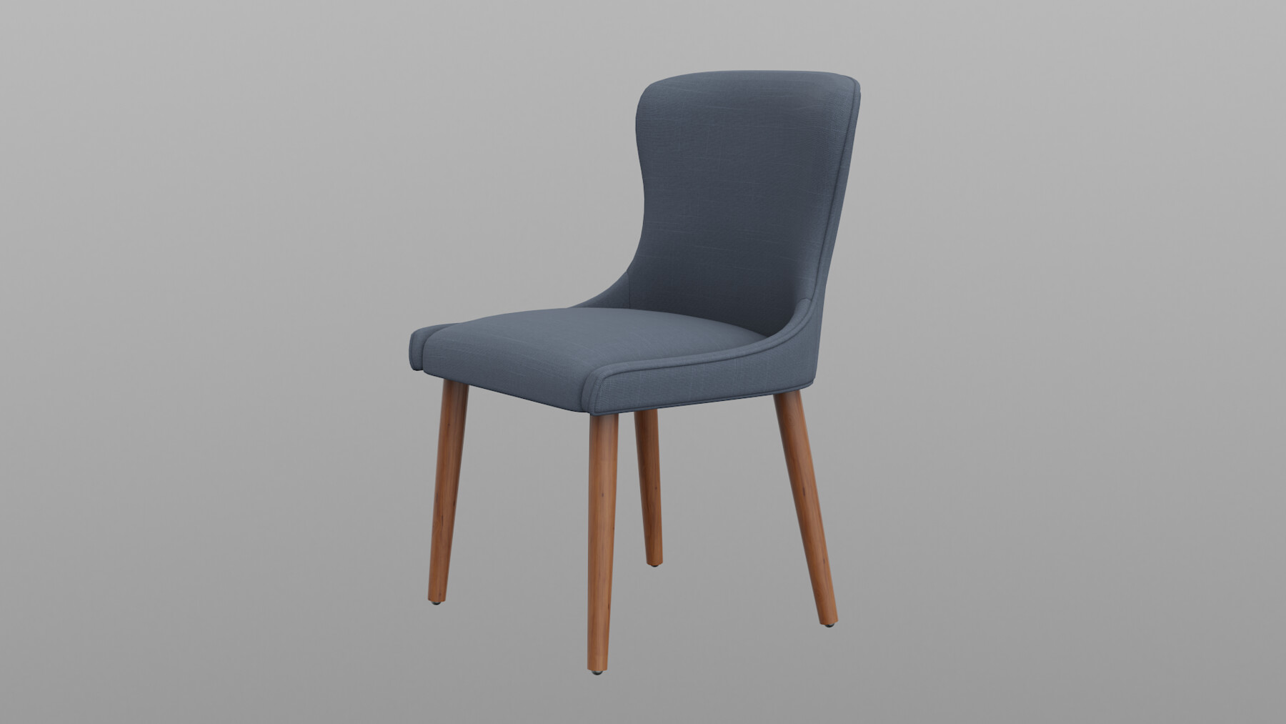 ArtStation Zarah Dining Chair navy upholstered Resources