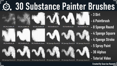 Substance Painter Brushes Vol.2