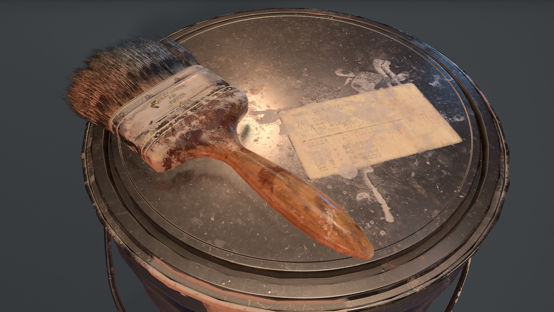 ArtStation Paint Bucket Game Assets