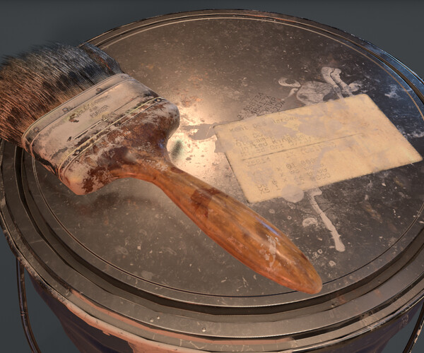 ArtStation Paint Bucket Game Assets