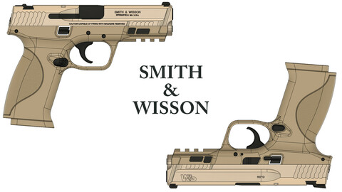 Smith & Wesson M&P 2.0 Print Ready