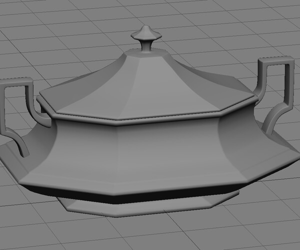 ArtStation Serving Dish Game Assets