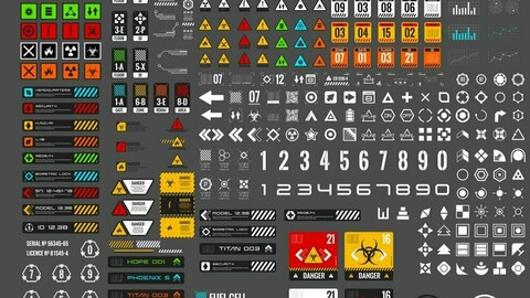 Free 350 Info Decal - Blender Decal Machine Ready