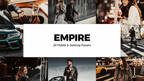 20 Empire LUTs and Lightroom Presets