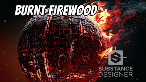 Burnt Firewood in Substance Designer